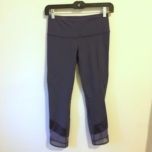 Lululemon Emerge Renewed Luon Cropped Leggings